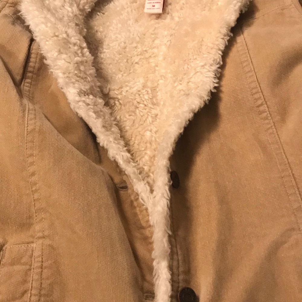 Abercrombie And Fitch Sherpa Lined Jacket - image 6